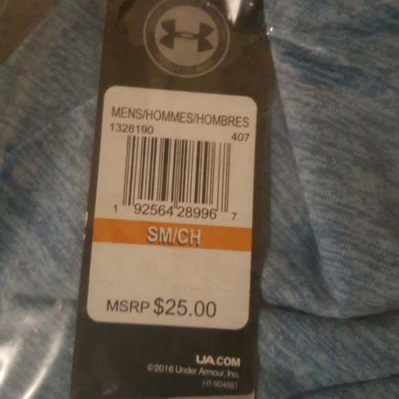 Under Armour Dry Fit Tee (Size S) - Picture 3 of 3